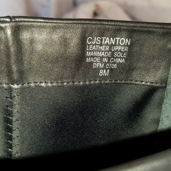 JOAN & DAVID CIRCA CjStanton Black Leather Boots 8M NEW w/o Tags - Picture 10 of 10